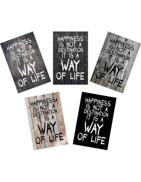 Skilt 107 - Happiness is not a