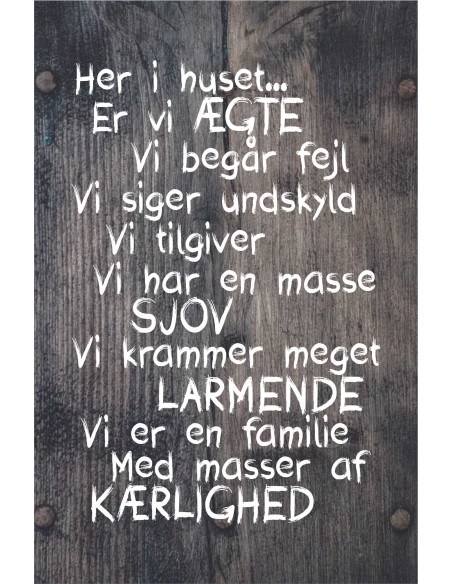 Skilt 112 - Her i huse