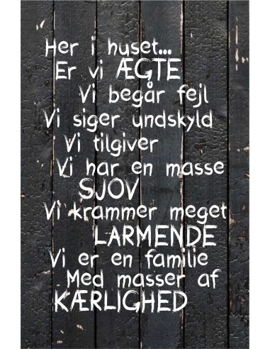 Skilt 112 - Her i huse