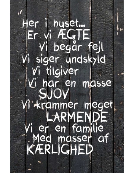 Skilt 112 - Her i huse
