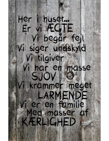 Skilt 112 - Her i huse