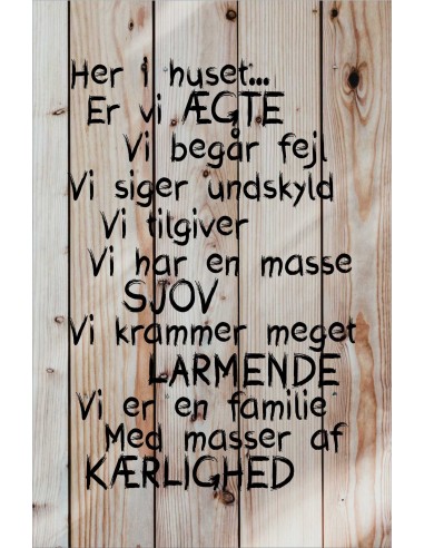 Skilt 112 - Her i huse