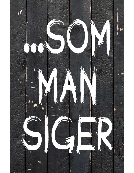 Skilt 119 - Som man siger