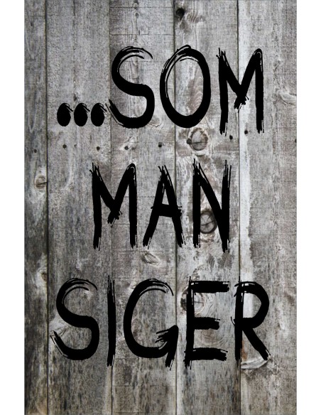 Skilt 119 - Som man siger