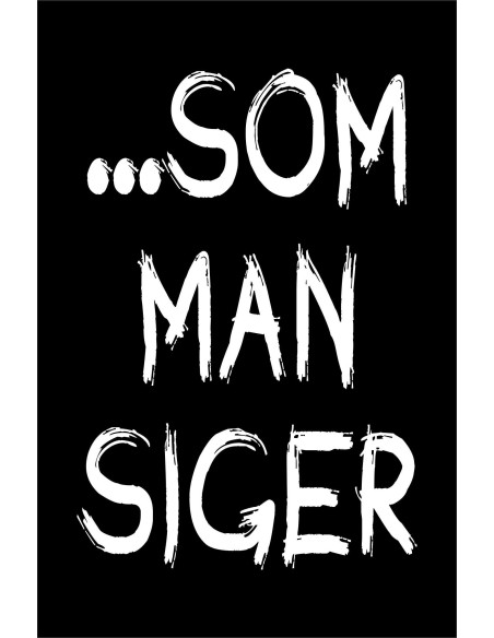 Skilt 119 - Som man siger