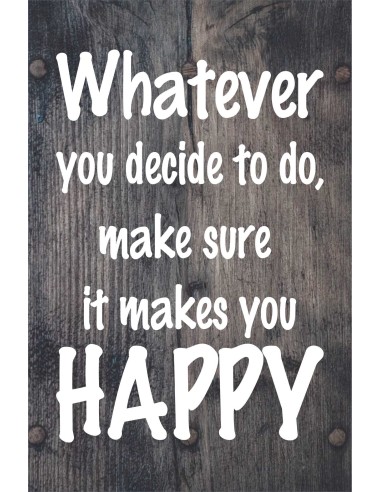 Skilt 120 - Whatever you