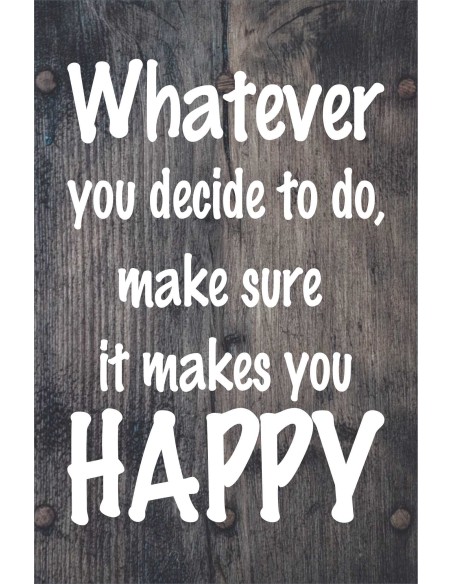 Skilt 120 - Whatever you