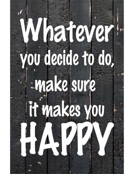 Skilt 120 - Whatever you