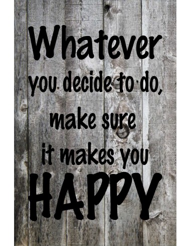 Skilt 120 - Whatever you