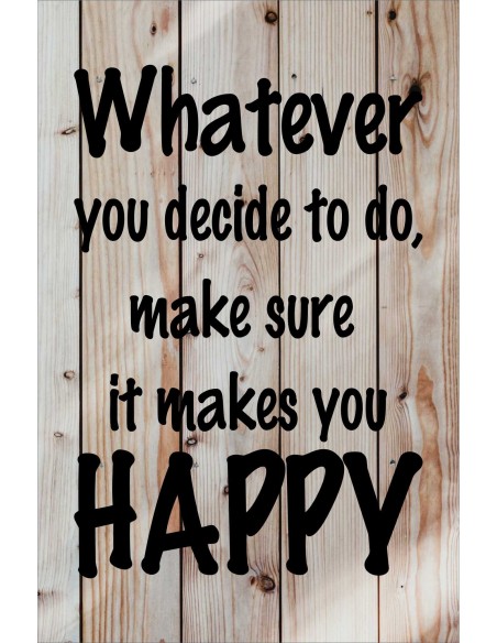 Skilt 120 - Whatever you