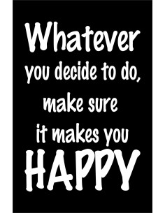 Skilt 120 - Whatever you