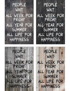 Skilt 122 - People wait 2