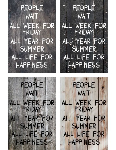 Skilt 122 - People wait