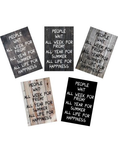 Skilt 122 - People wait