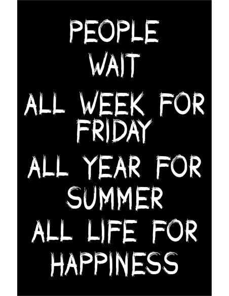 Skilt 122 - People wait