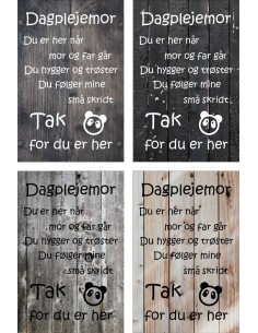 Skilt 128 - Dagplejemor 2