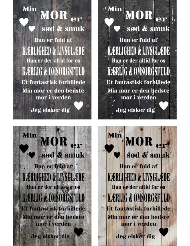 Skilt 130 - Min mor er