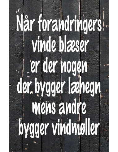 Skilt 137 - Når forandringens vinde