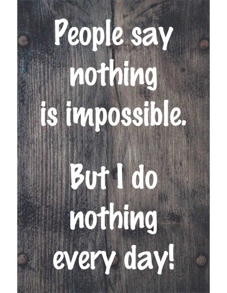 Skilt 150 - people say nothing