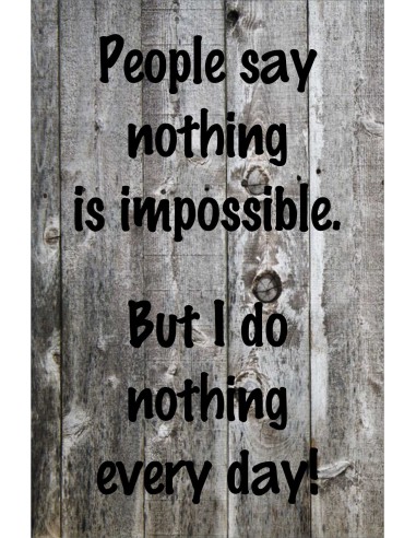 Skilt 150 - people say nothing