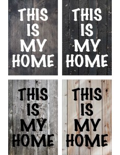 Skilt 159 - This is my home 2