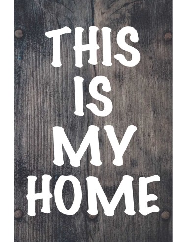 Skilt 159 - This is my home