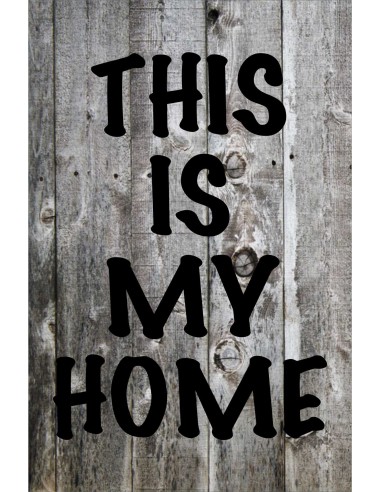 Skilt 159 - This is my home
