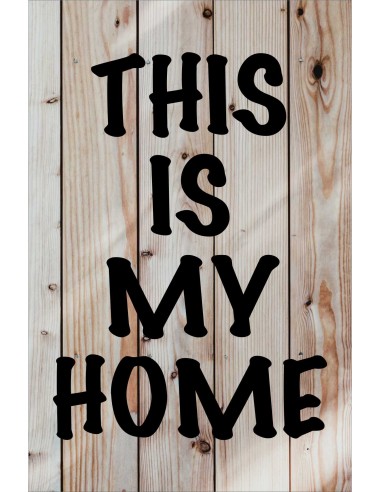 Skilt 159 - This is my home