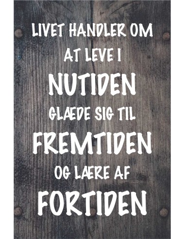 Skilt 164 - Livet handler om