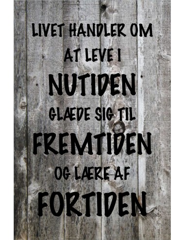 Skilt 164 - Livet handler om