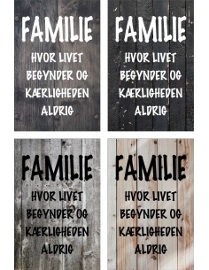 Skilt 165 - Familie 2