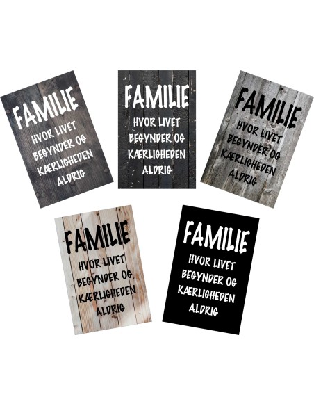 Skilt 165 - Familie