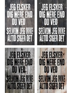 Skilt 167 - Jeg elsker dig 2