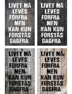 Skilt 171 - Livet må leves 2