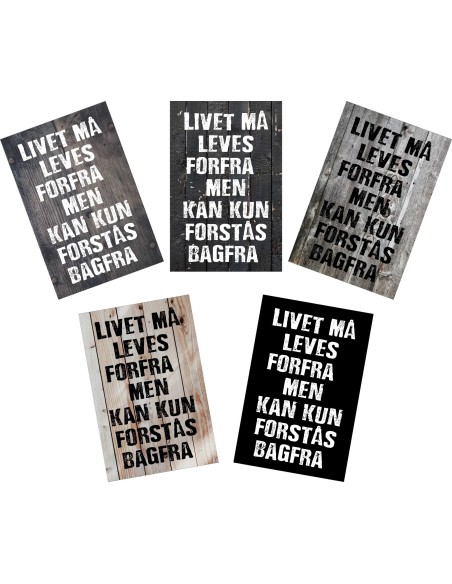 Skilt 171 - Livet må leves