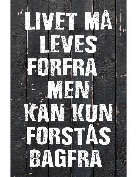 Skilt 171 - Livet må leves