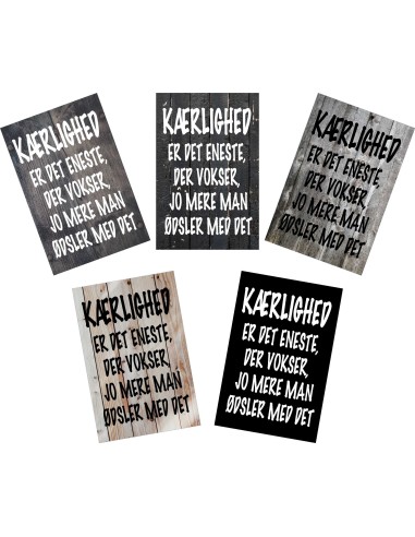 Skilt 178 - Kærlighed er det eneste