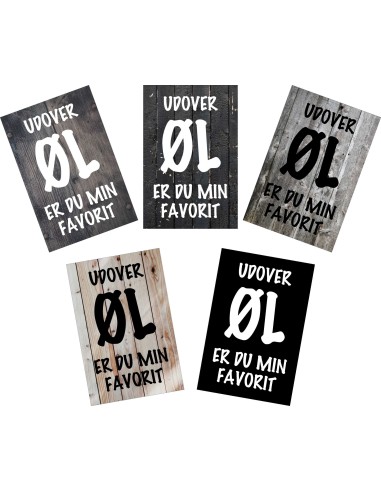 Skilt 185 - Udover øl er du